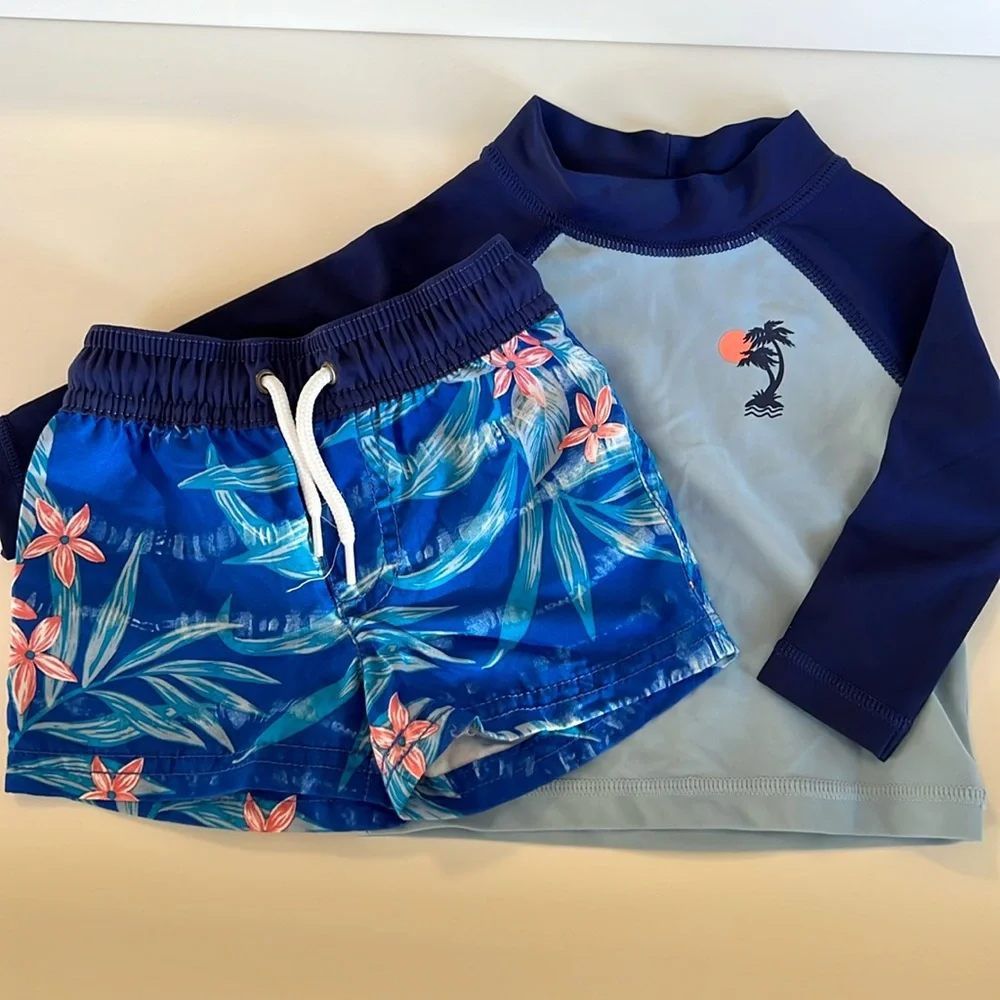 NWOT Infant Swim Set 😎🚭 - Picture 1 of 2